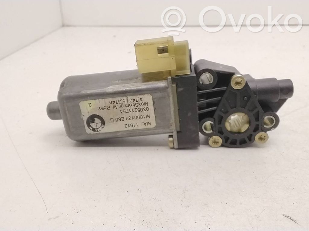 BMW 7 E65 E66 Sonnenschutzrollo elektrisch Tür hinten 