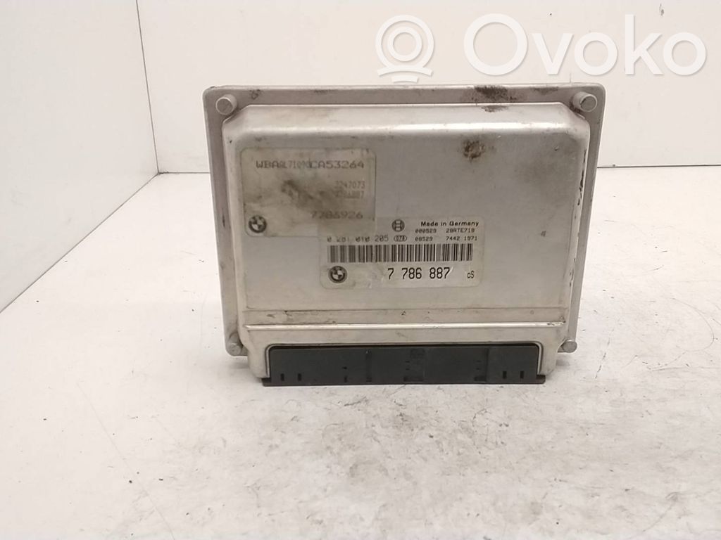 Moottorin ohjainlaite/moduuli   7786887,7786926,0281010205