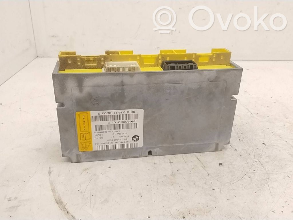 Airbagsteuergerät   037078076