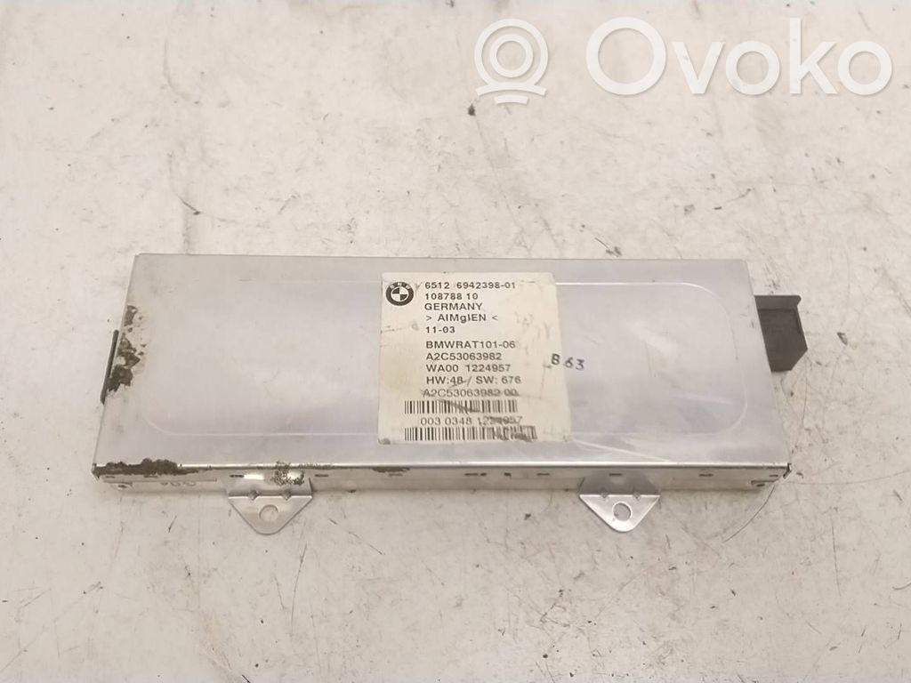 BMW 7 E65 E66 Antenos valdymo blokas 