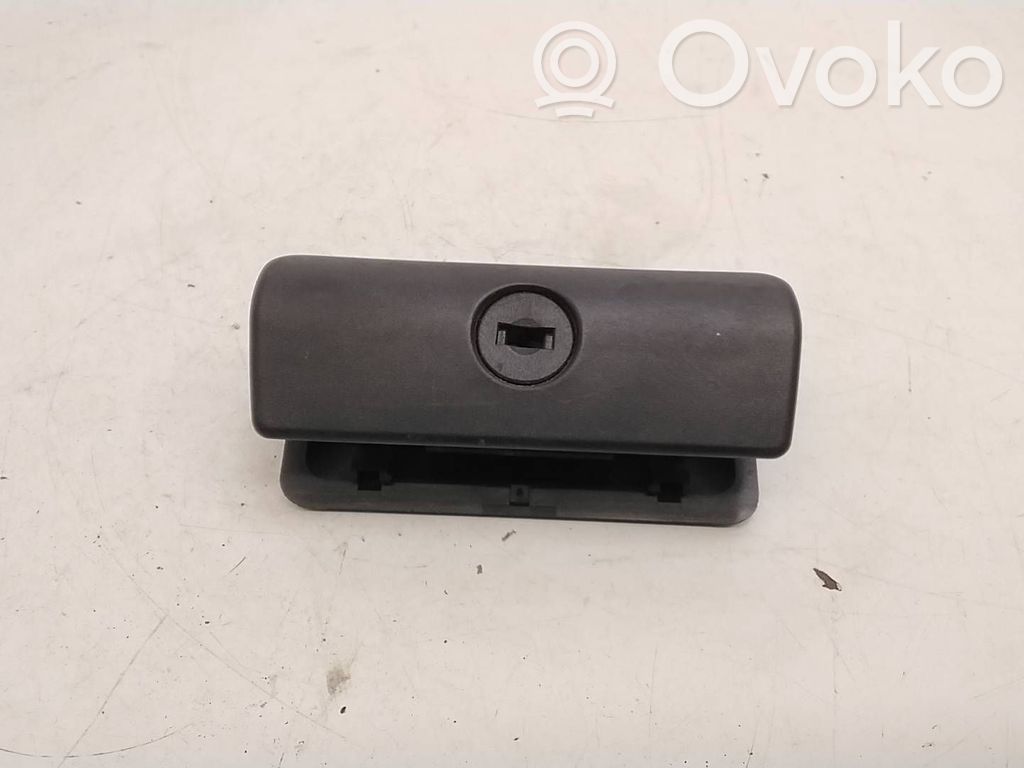Glove box handle