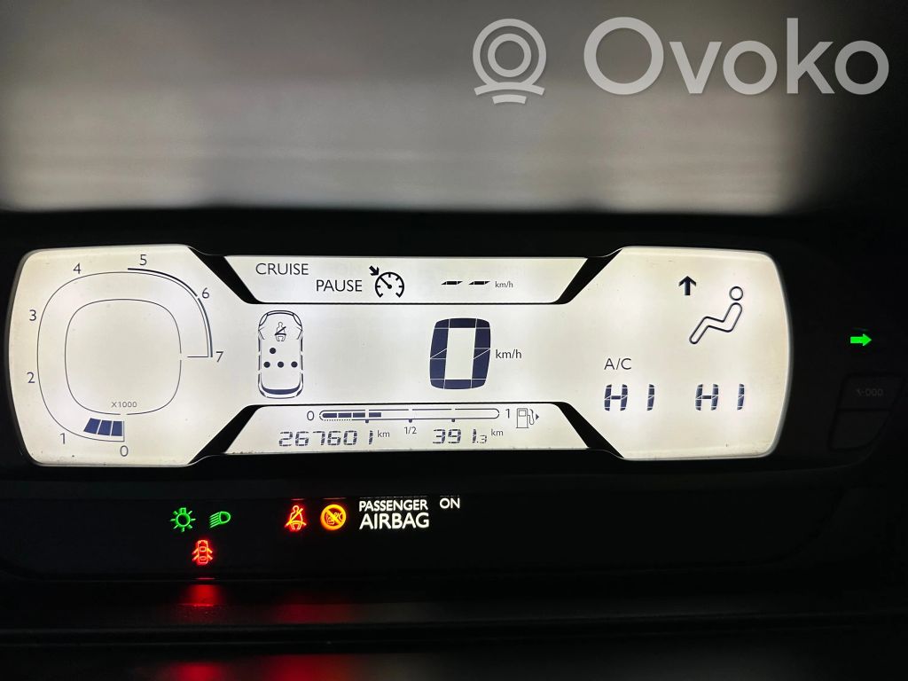 Citroen C4 II Picasso Spidometras (prietaisų skydelis) 