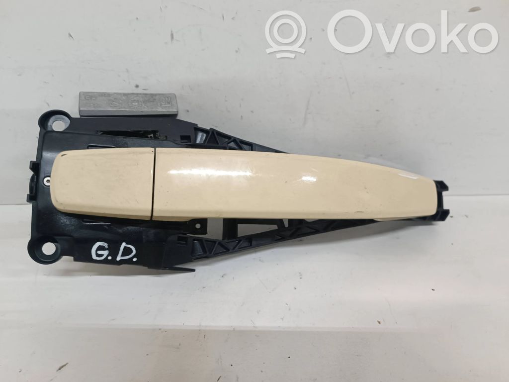 Opel Zafira C Klamka zewnętrzna drzwi tylnych 