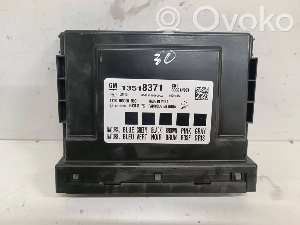 Opel Astra K Moduł / Sterownik komfortu 