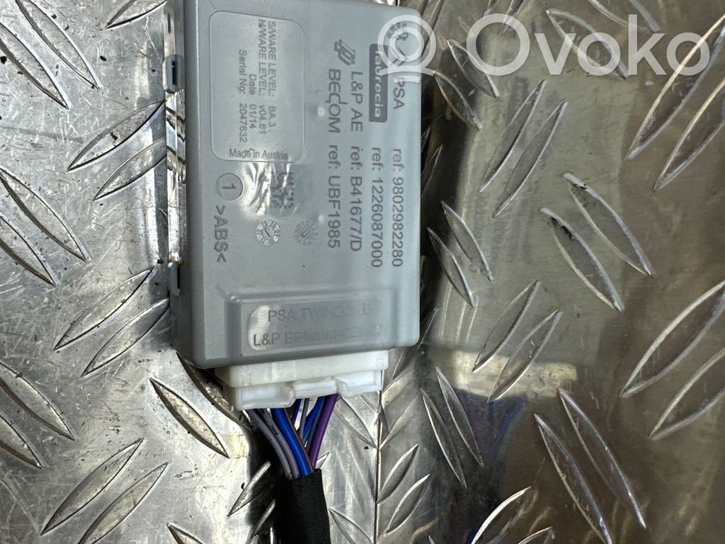 Citroen C4 II Picasso Seat control module 