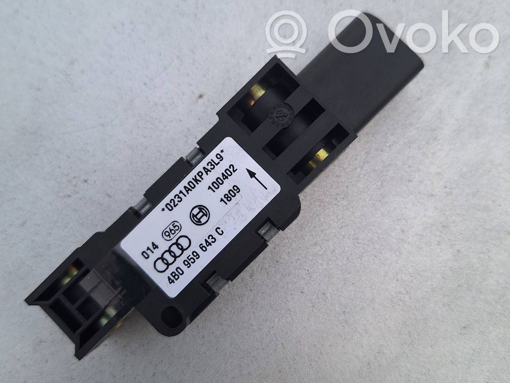 Audi A6 Allroad C5 Airbag deployment crash/impact sensor 