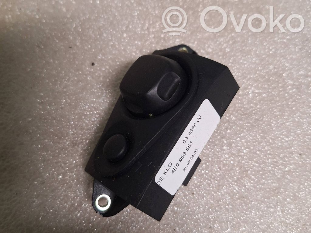 Steering wheel adjustment switch   4E0953551,03484600