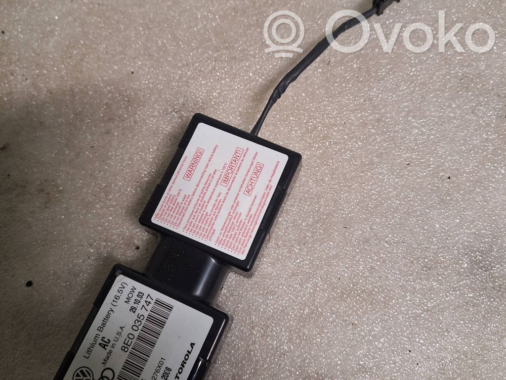 Other control units/modules   8E0035747,003225,0140276X01