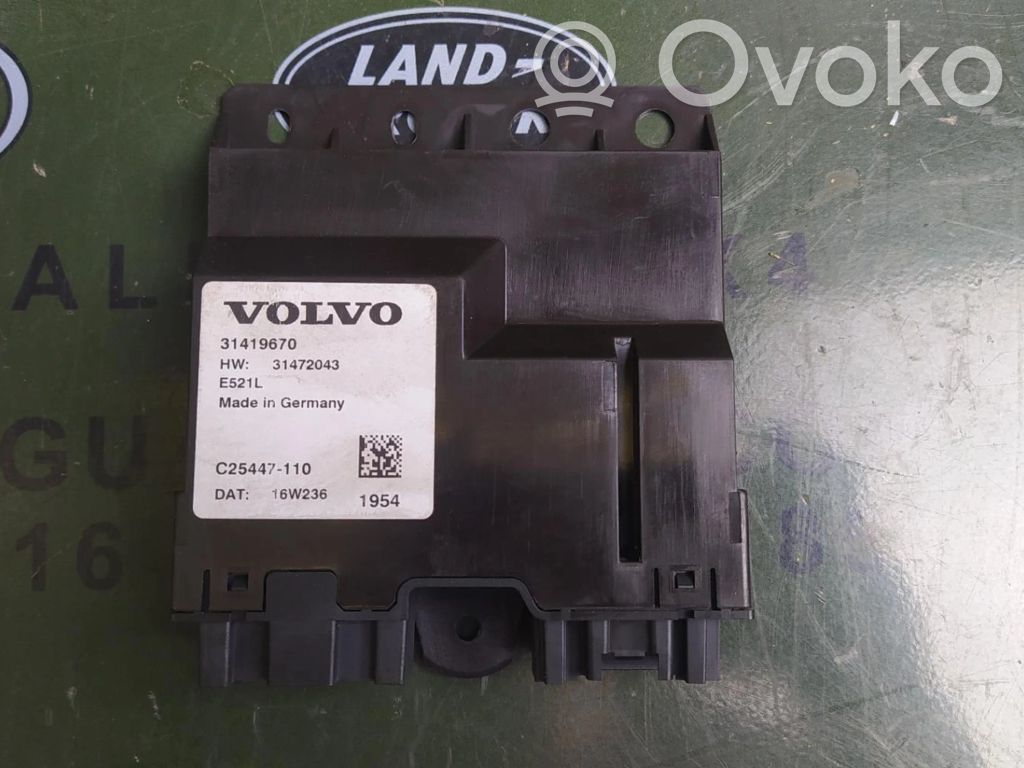 Unidad de control/módulo del motor   31419670