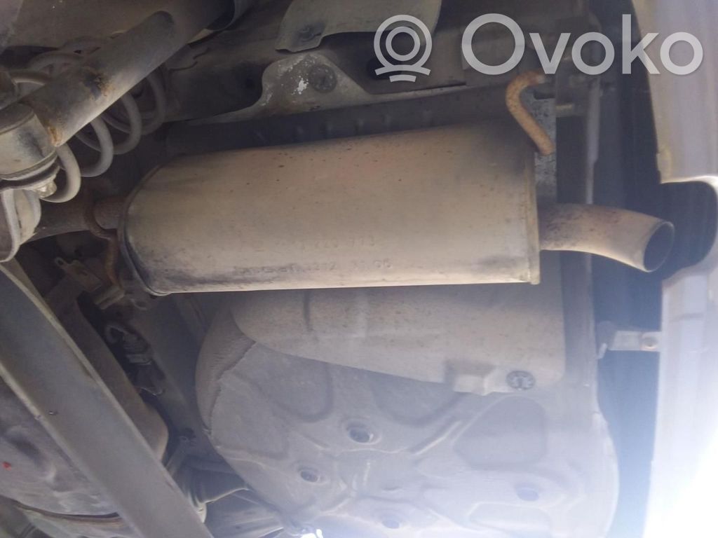 Opel Corsa D Задний бундуль глушителя 