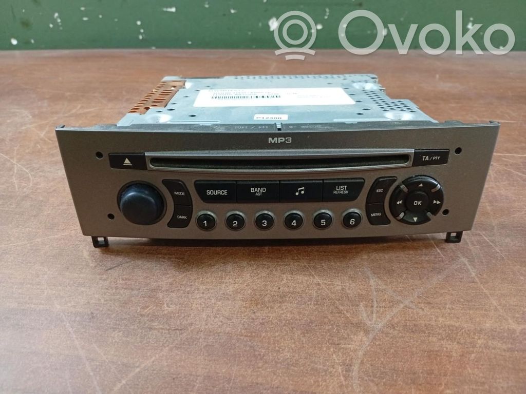 Peugeot 308 Panel / Radioodtwarzacz CD/DVD/GPS 