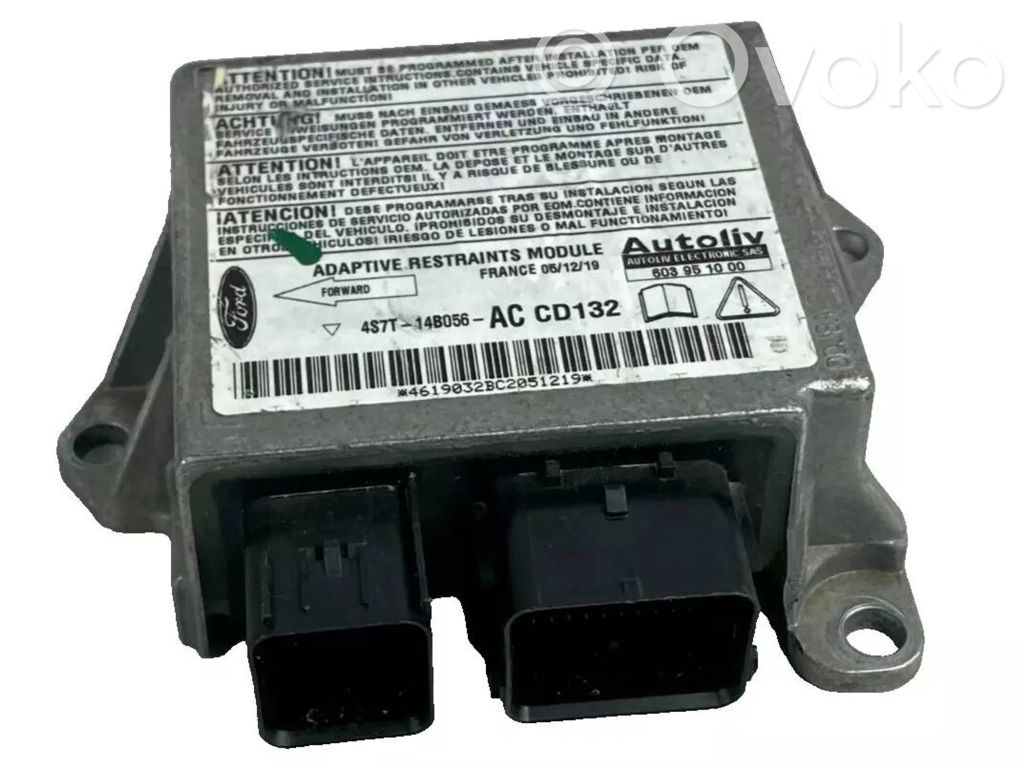 Ford Mondeo Mk III Airbag control unit/module 