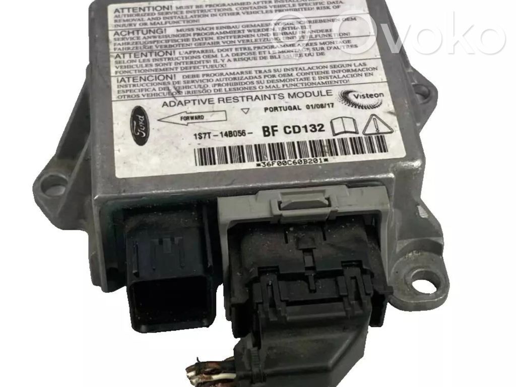 Sterownik / Moduł Airbag   1S7T14B056BF,BFCD132,36F00C60B201