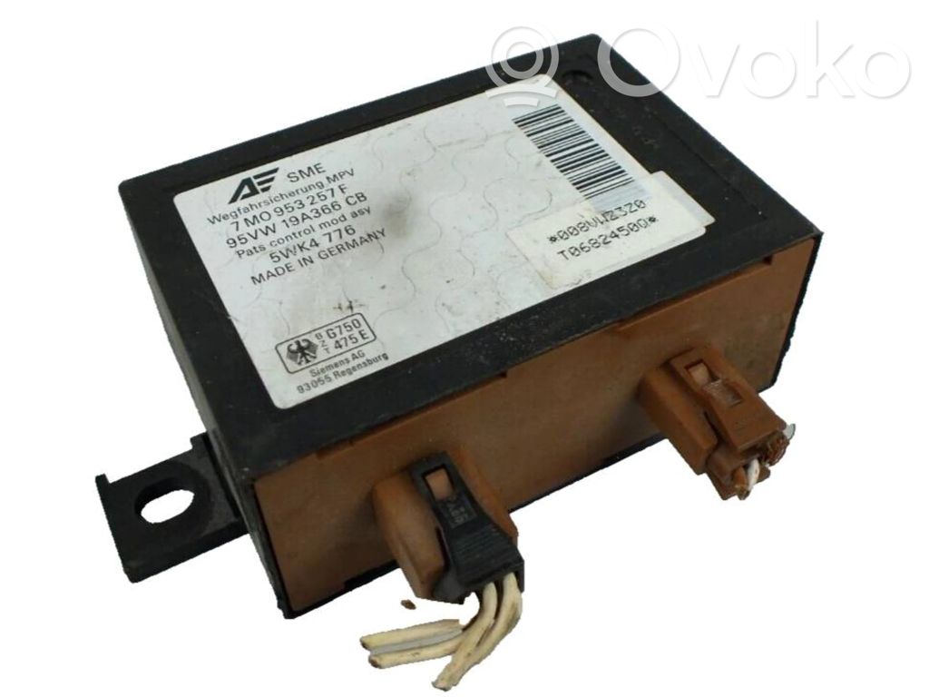 Volkswagen Sharan Immobilizer control unit/module 
