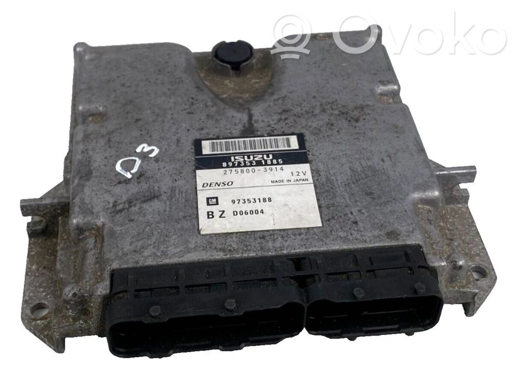 Opel Signum Engine control unit/module 