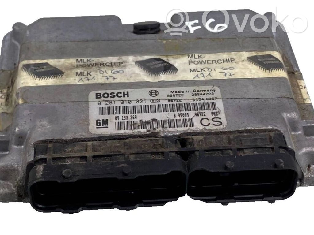 Opel Zafira A Engine control unit/module 