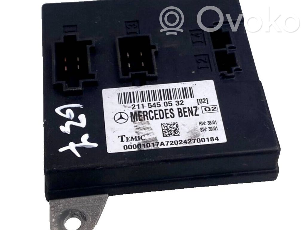 Mercedes-Benz E W211 Comfort/convenience module 