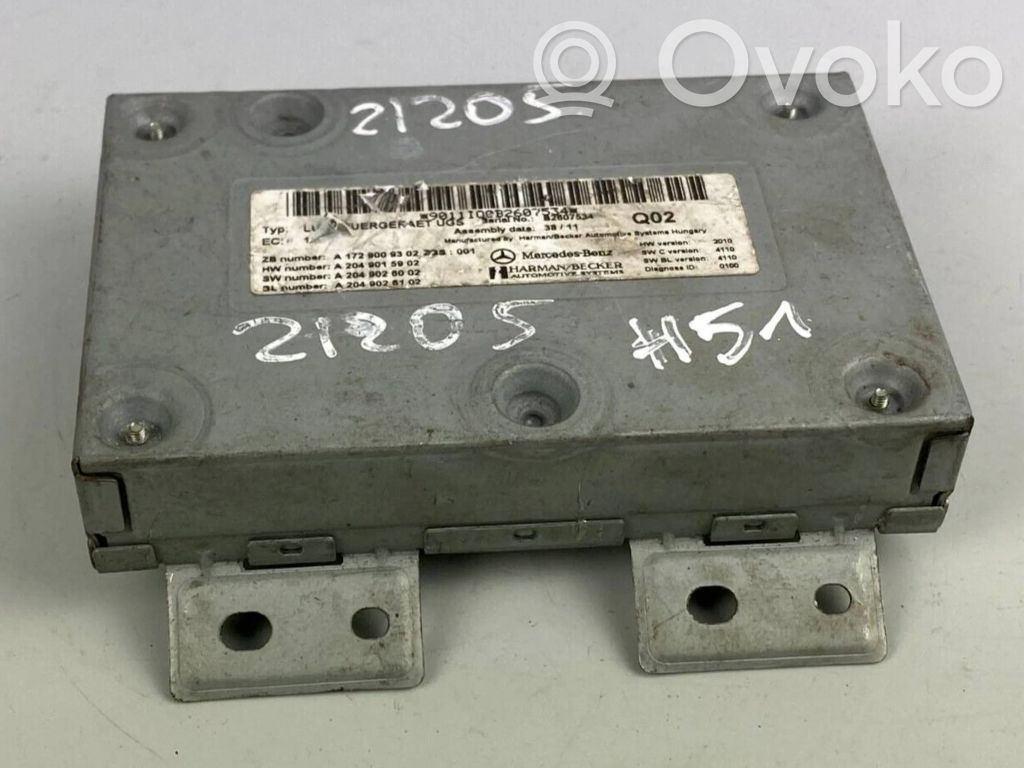 Mercedes-Benz E C207 W207 Other control units/modules 