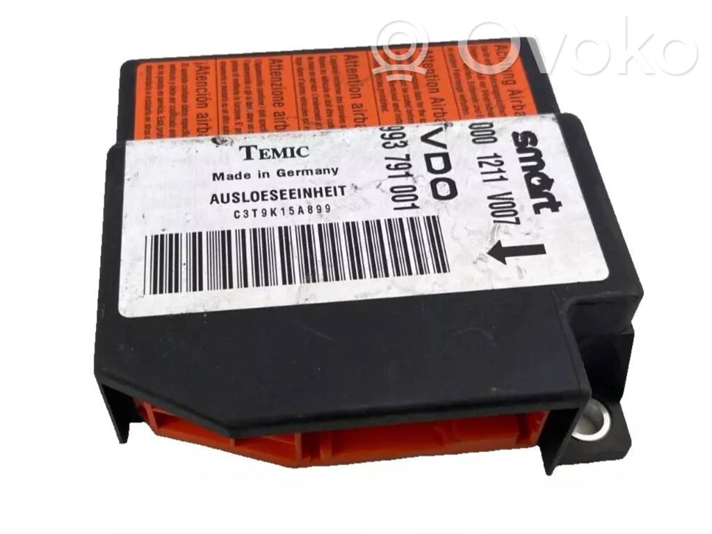 Smart ForTwo I Airbag control unit/module 