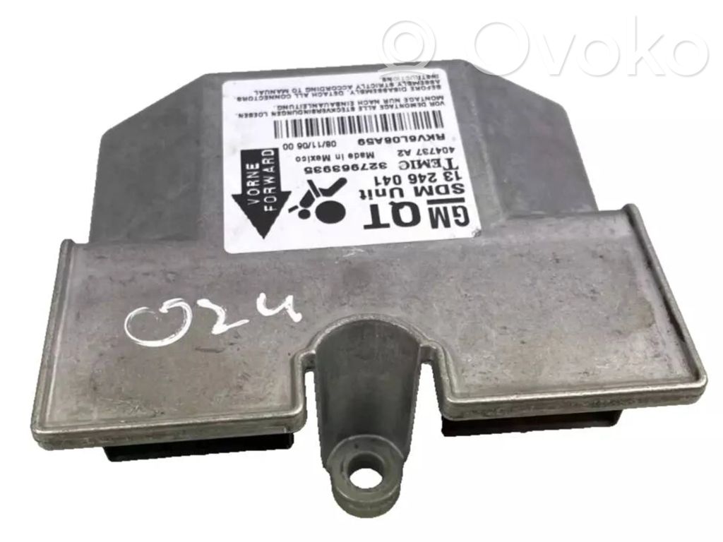 Opel Astra H Airbag control unit/module 