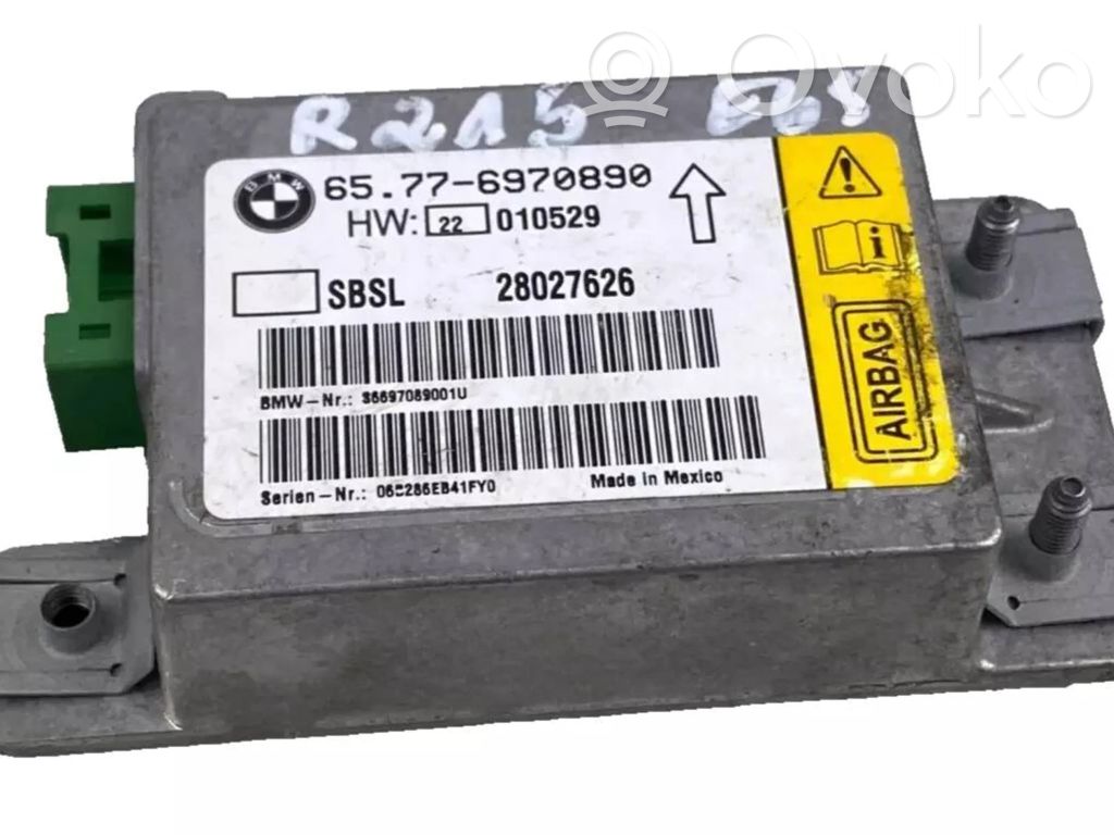 BMW 7 E65 E66 Airbag control unit/module 