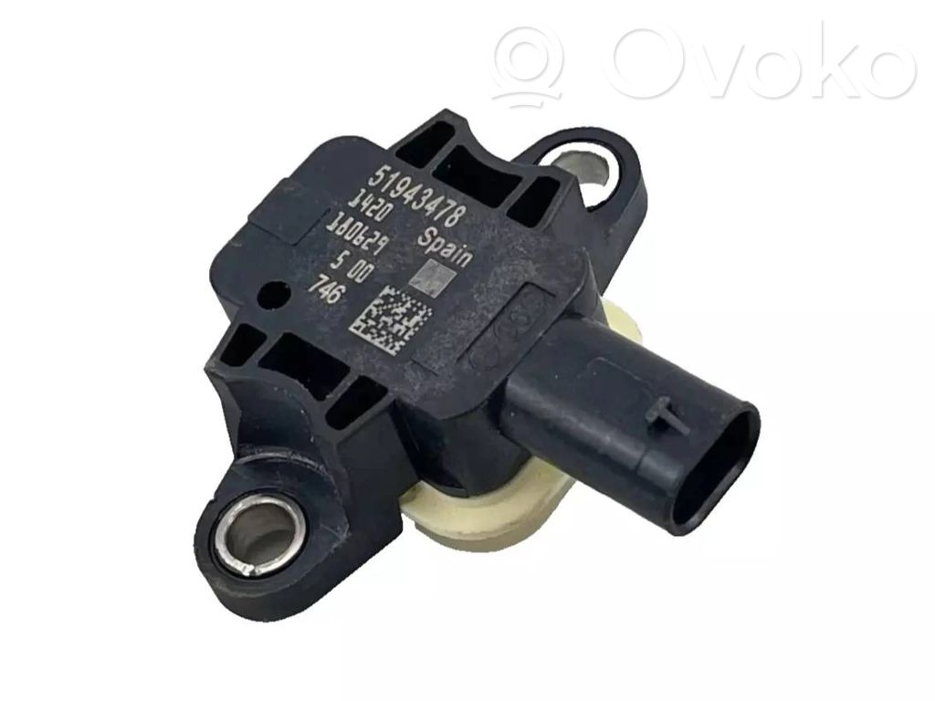 Jeep Renegade Airbag deployment crash/impact sensor 