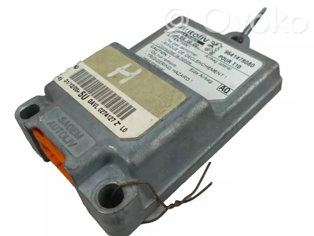 Peugeot 206 Unidad de control/módulo del Airbag 