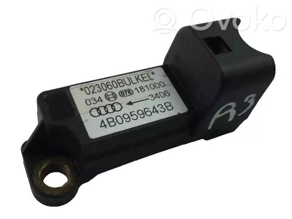 Audi A6 S6 C5 4B Airbagsensor Crashsensor Drucksensor 