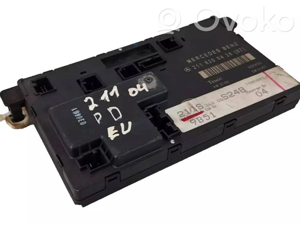 Mercedes-Benz E W211 Door control unit/module 