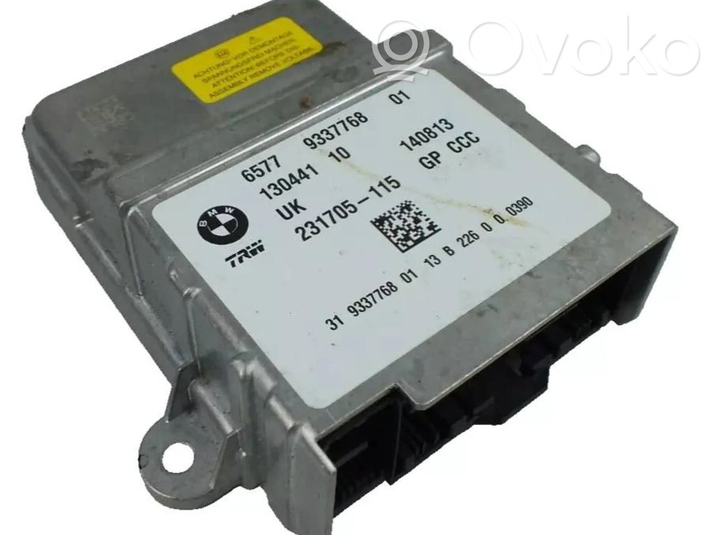Airbag control unit/module   9337768