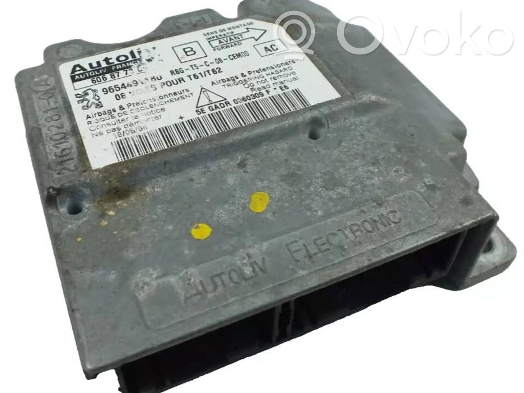 Peugeot 307 Airbag control unit/module 