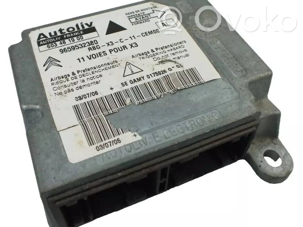 Citroen C5 Airbag control unit/module 