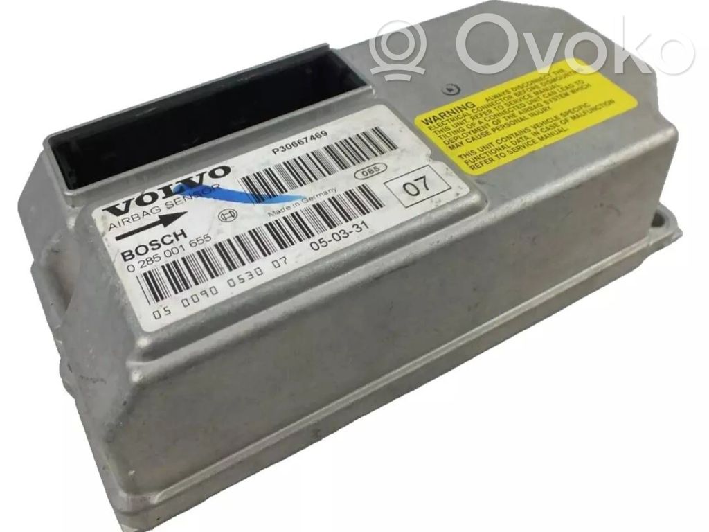 Volvo S60 Airbag control unit/module 