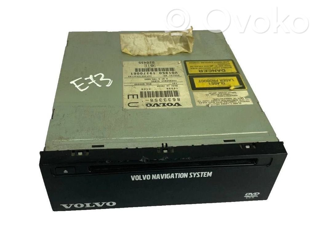 Volvo S60 Navigation unit CD/DVD player 