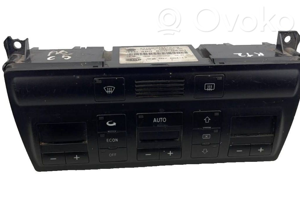 Audi A6 S6 C5 4B Climate control unit 