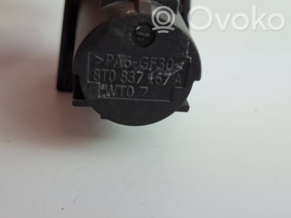 Audi A4 S4 B8 8K Manecilla externa puerta trasera 