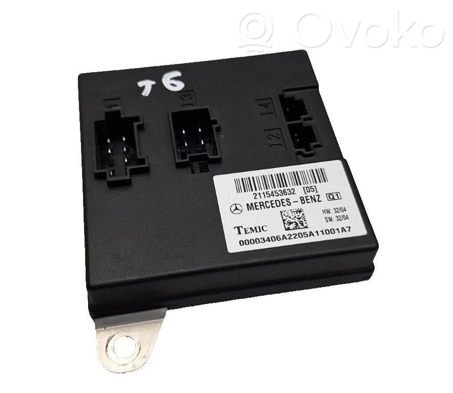 Mercedes-Benz E W211 Comfort/convenience module 