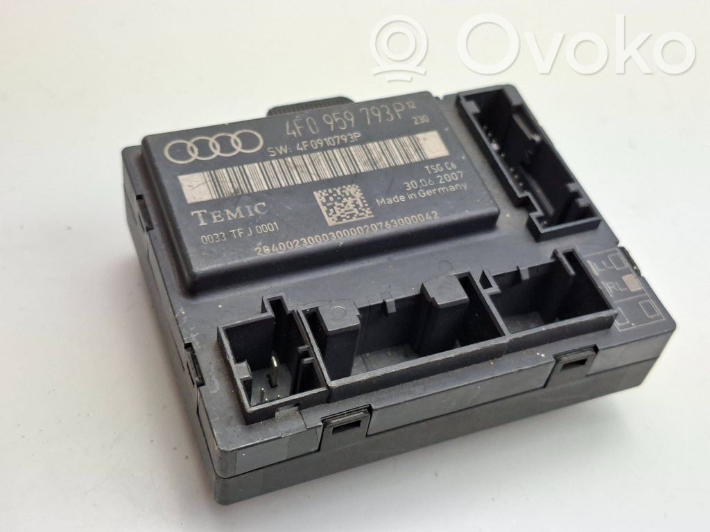 Audi A6 S6 C6 4F Türsteuergerät 