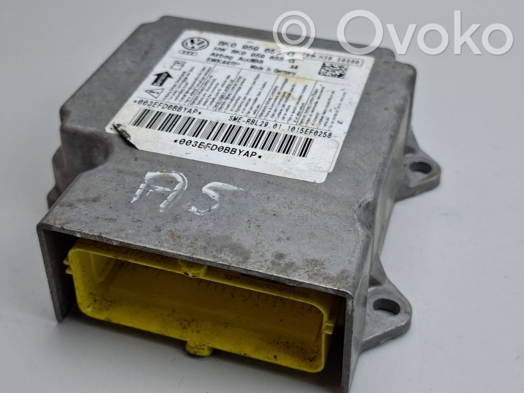 Audi A4 S4 B8 8K Module de contrôle airbag 