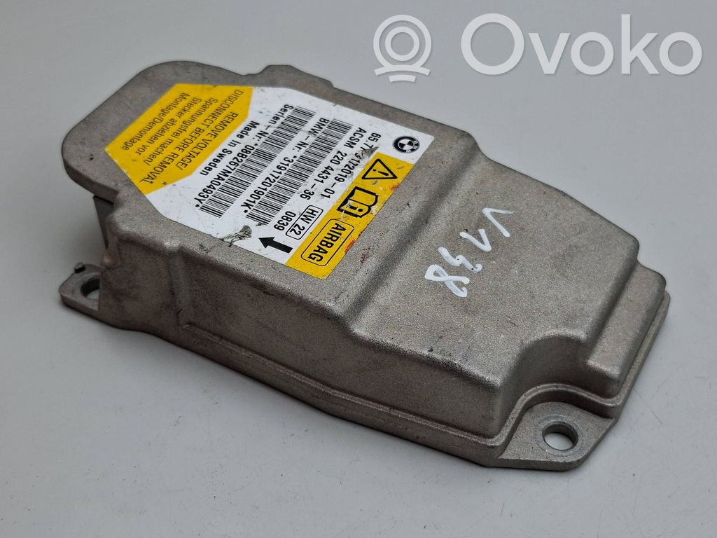 BMW 5 E60 E61 Airbag control unit/module 