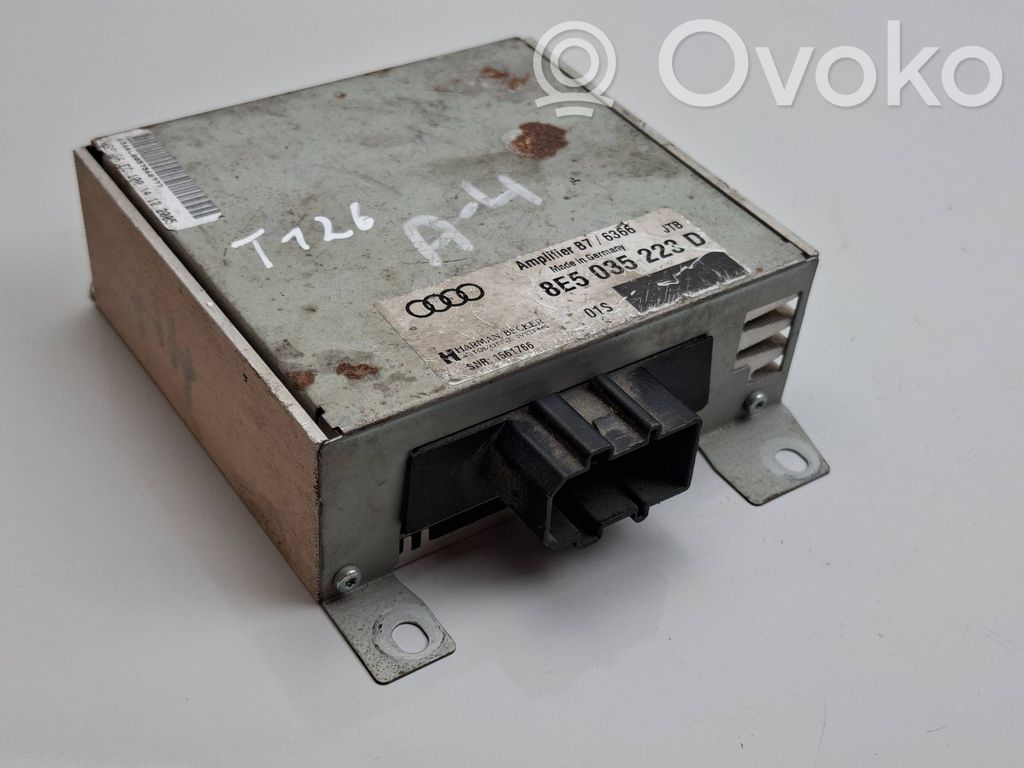 Audi A4 S4 B7 8E 8H Sound amplifier 