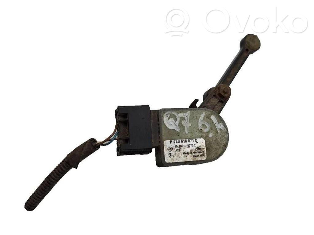 Volkswagen Touareg I Headlight/headlamp level sensor 