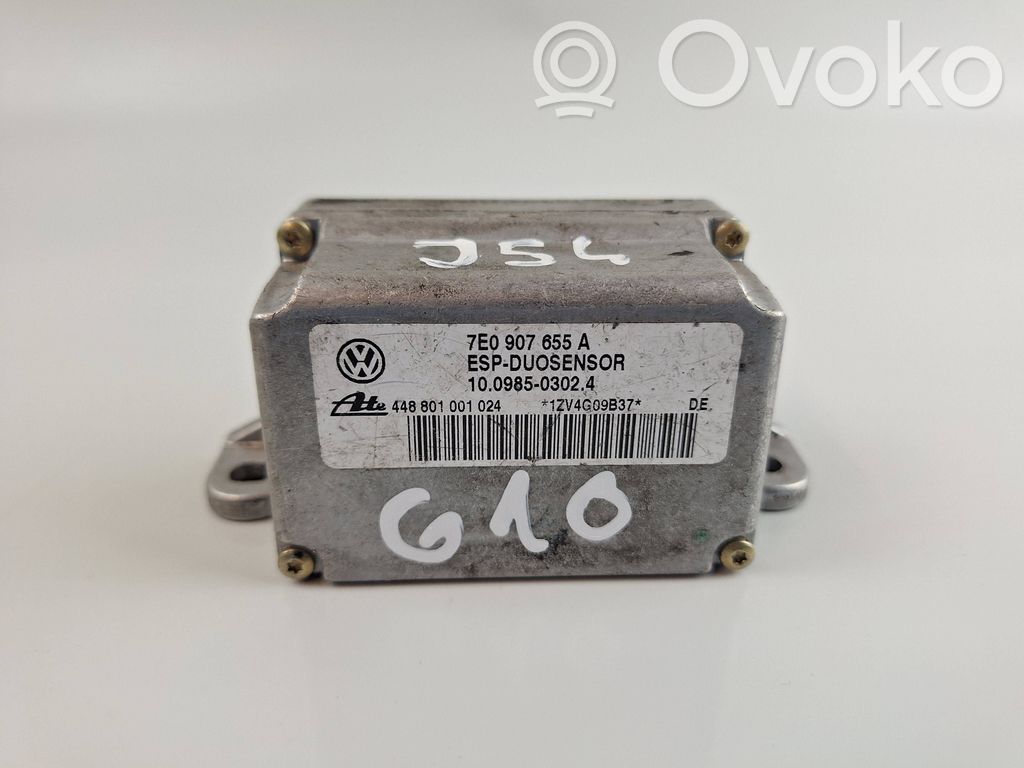 Audi TT TTS Mk2 ESP acceleration yaw rate sensor 