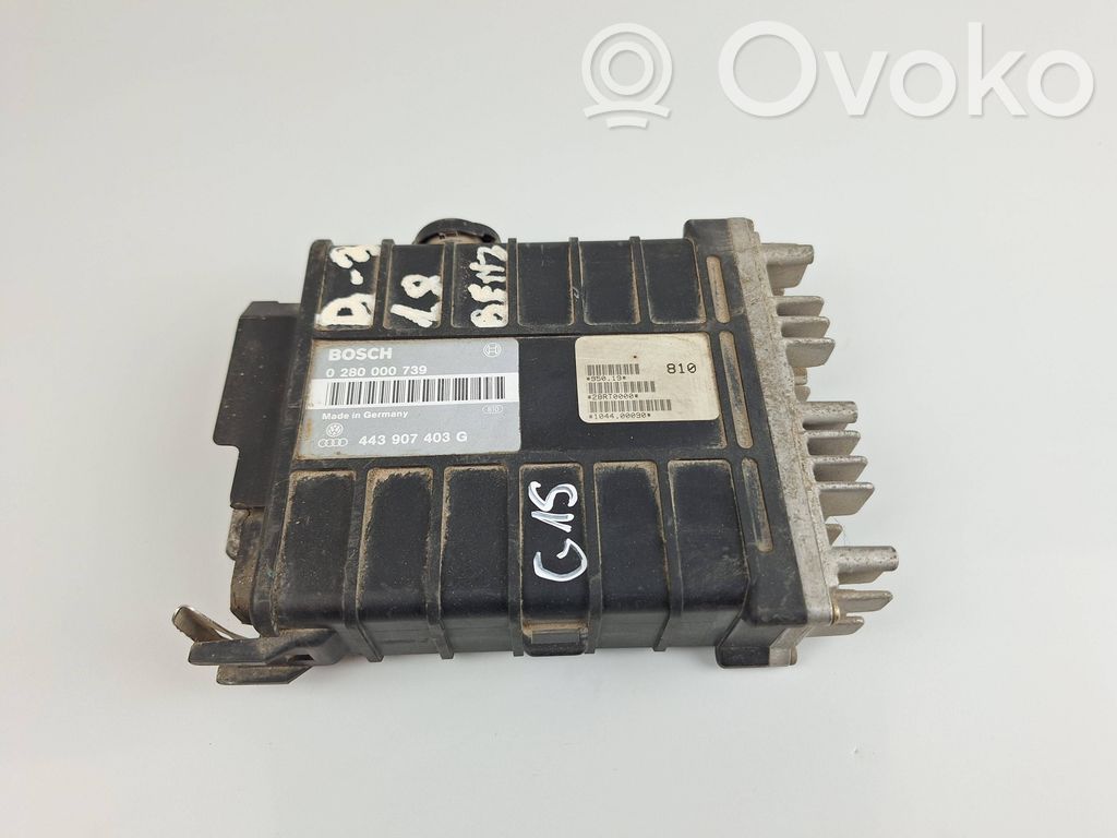 Engine control unit/module   443907403G,0280000739