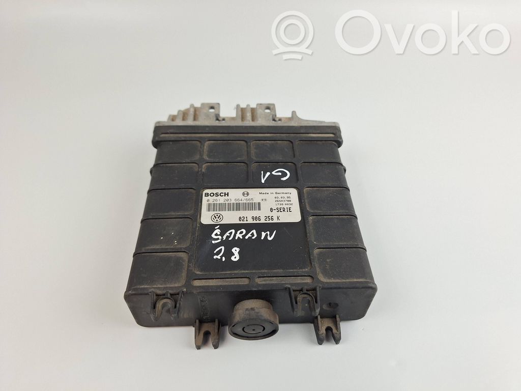 Engine control unit/module   021906256K,0261203664