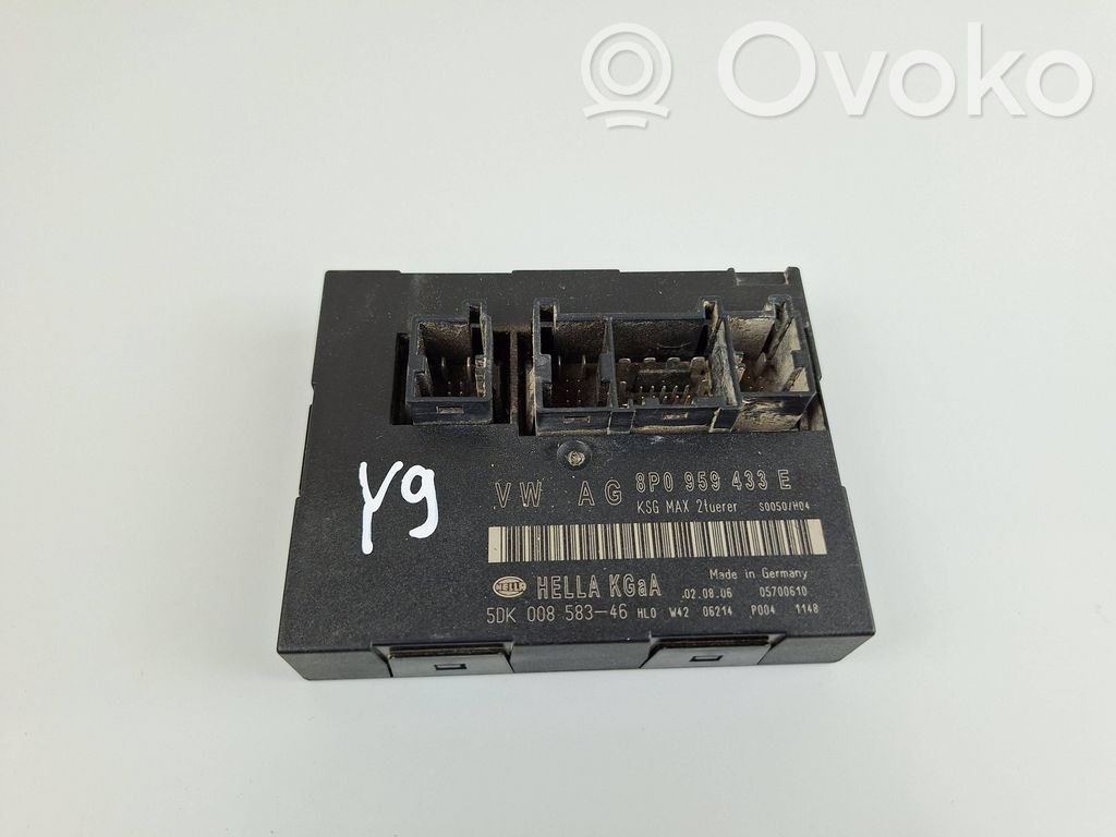 Audi A3 S3 A3 Sportback 8P Module confort 
