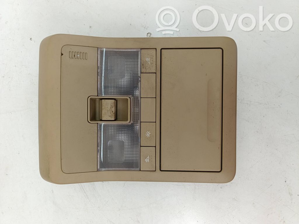 Headlining lighting console trim
