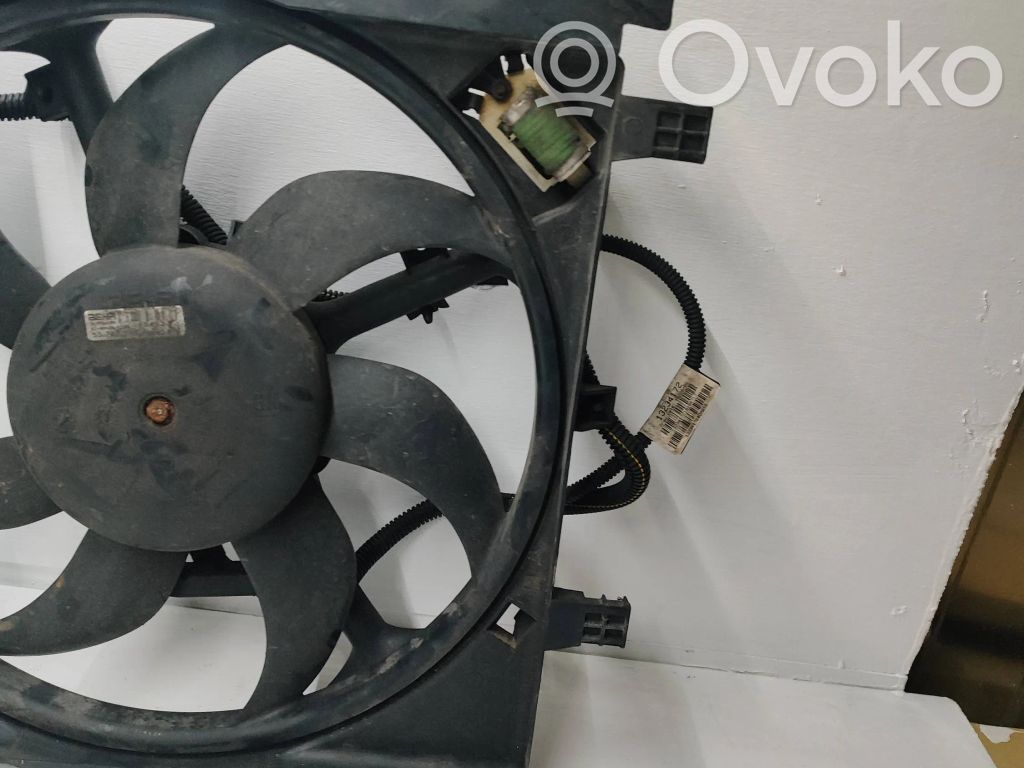 Opel Corsa D Electric radiator cooling fan 