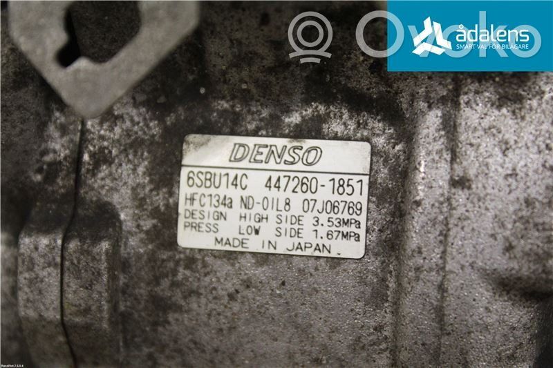 Air conditioning (A/C) compressor (pump)   64526987862,4472601851