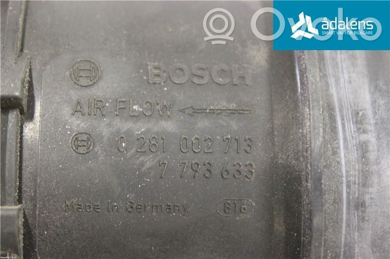 BMW 5 E60 E61 Mass air flow meter 